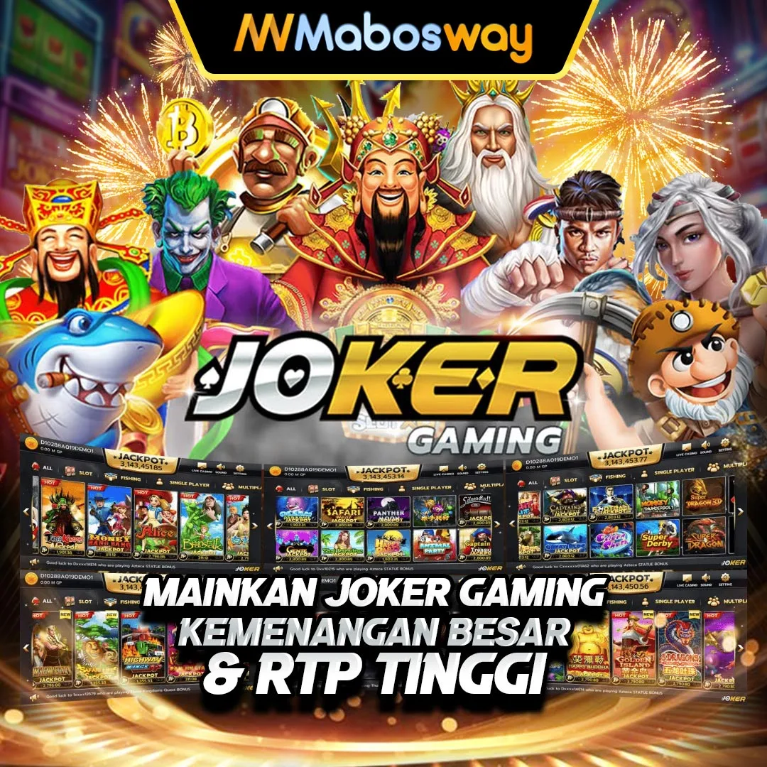 Mainkan JOKER123 & Tembak Ikan di Mabosway